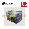 AP 韓國 壓克力顏料 37ml (螢光色) 盒裝 6入裝